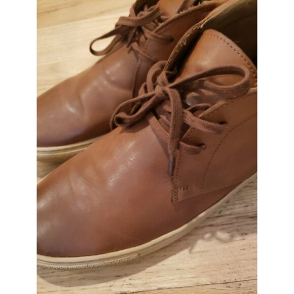 Mr B Shoes Mens Aldo Leather Chukka Sneakers Lace Up Sz 13 - Picture 4 of 15